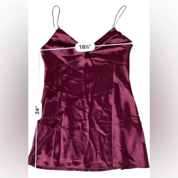 Princess Polly
Marilyn Mini Dress in Wine 
Size 12 - Picture 5 of 10